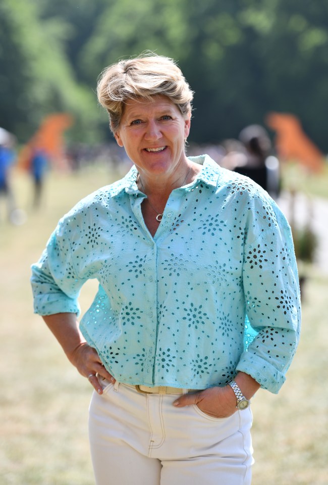 Clare Balding at Goodwoof, held at the Goodwood Estate in West Sussex.