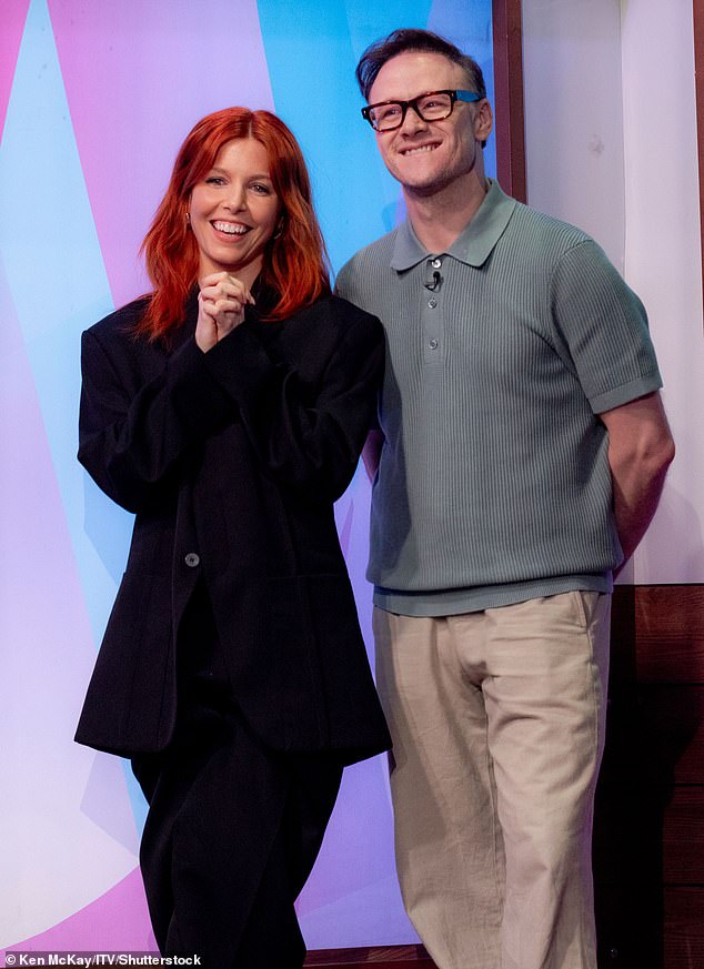 The TV personality, who already shares two-year-old daughter Minnie with the Strictly star, spoke about the devastating loss during her show Stacey Dooley Sleeps Over