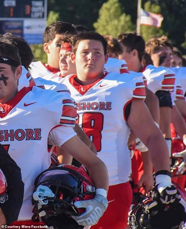 The injured Lakeshore player appears to be named Colton, as revealed through social media