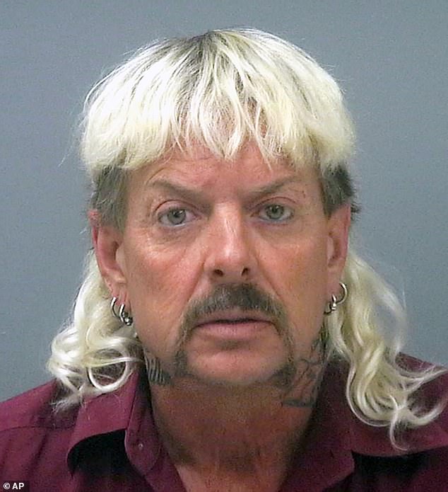 This photo provided by the Santa Rose County Jail in Milton, Fla., shows Joseph Maldonado-Passage, also known as 'Joe Exotic'