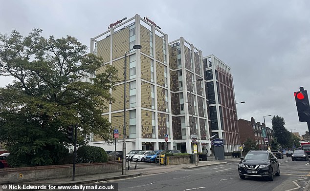 The Hampton by Hilton opened in 2020 but is an asylum seeker hotel funded by taxpayers