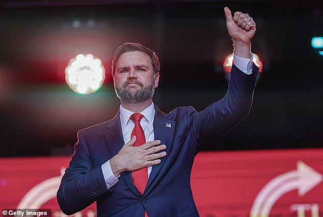 Vice President JD Vance paid tribute to his close friend Charlie Kirk during his moving tribute