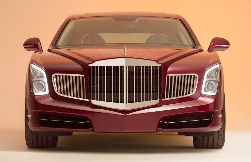 Illustration of the 2025 Packard Excellence luxury car by JB Classic & Bespoke.