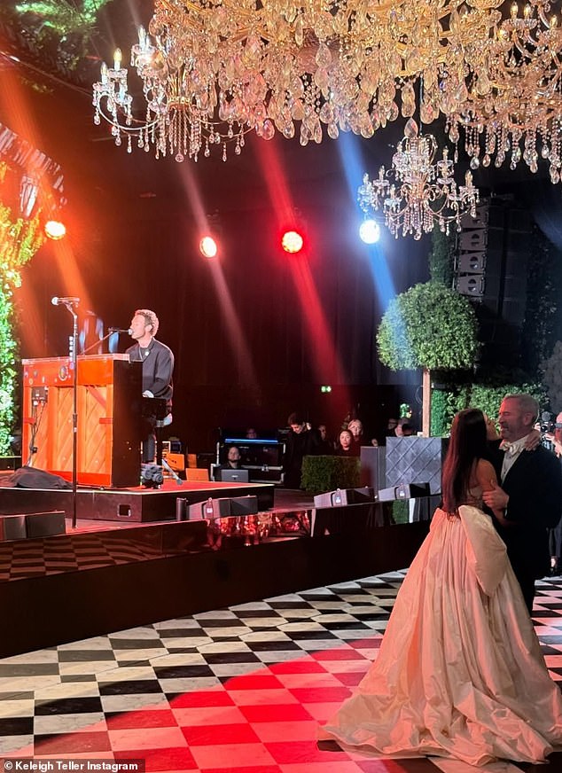 The Ripple Labs CEO, who has an estimated net worth of $10billion, celebrated his wedding to Tara Milsti at Hotel du Cap-Eden-Roc on Saturday, with Chris Martin performing