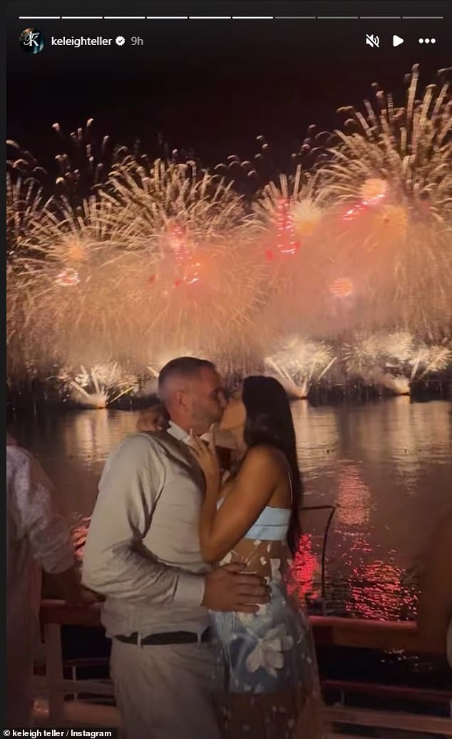 Groom Brad, who made his fortune through his financial technology company, revealed his engagement to second wife Tara earlier this year