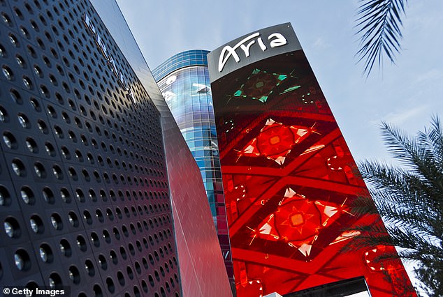 Heslin passed away on July 2 last year as he celebrated his 35th birthday at Javier's restaurant at the ARIA Hotel on the Vegas Strip (pictured)