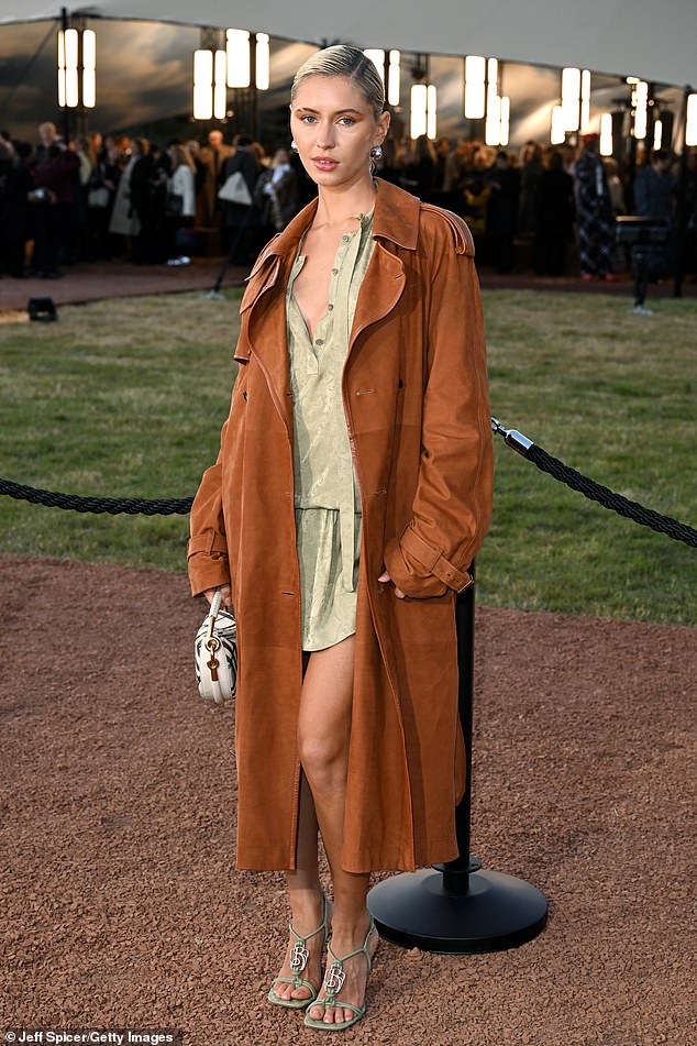 And model Iris Law also was in attendance on the last day of London Fashion Week, before Milan Fashion Week kicks off on Tuesday
