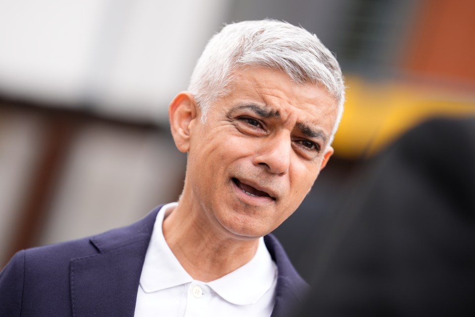 Mayor of London Sadiq Khan at the launch of the Holiday Hope program.