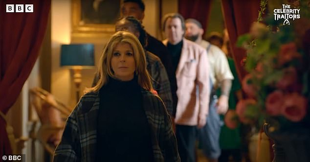 And despite being confident stars of stage, screen and film, the contestants are visibly unable to hide their nerves as they make their way to the famous round table and eye each other in suspicion