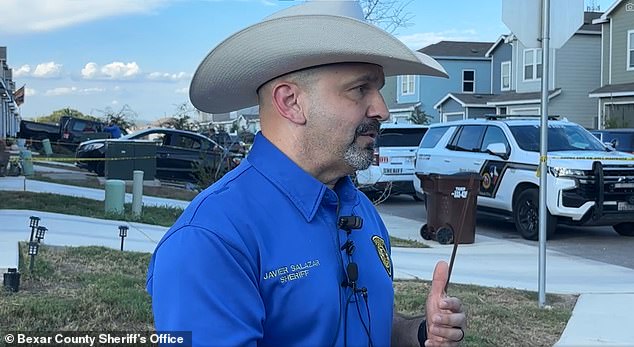 Bexar County Sheriff Javier Salazar said there were 'inconsistencies' in the mother's story