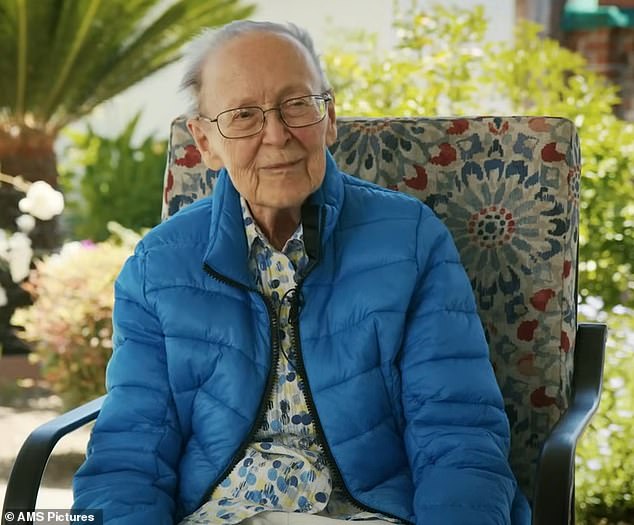 Pictured: Elaine Merk Binder, one of the last surviving actors who played a Munchkin in The Wizard of Oz
