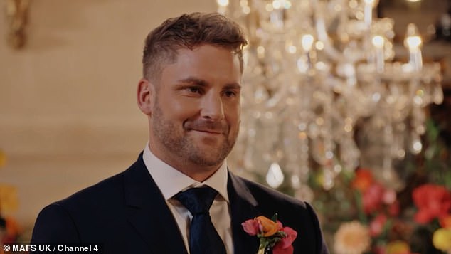 Midwife Grace and Operations Director, Ashley tied the knot and all seemed well, although in a cut-away shot, that wasn't the case, she told the camera: 'I wouldn't say he's my type'