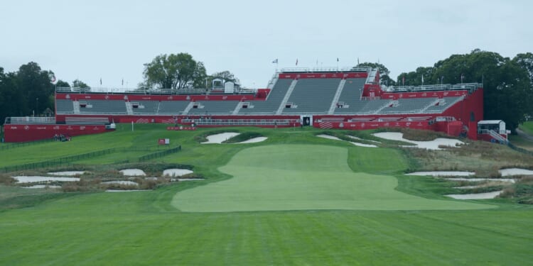 Major change to Ryder Cup course as famous Bethpage Black sign is removed ahead of big event