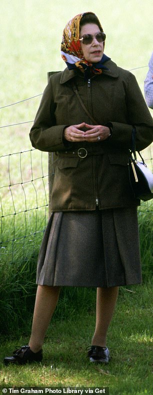 Queen Elizabeth II at Windsor Horse show