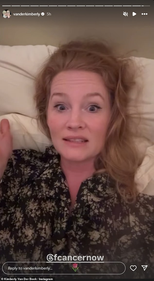 Kimberly shared an emotional video after the event, revealing that she'd just got off the phone with James to 'digest' the night