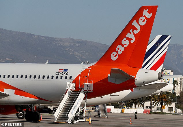 The EasyJet pilots were so shaken by the near miss that they abandoned the flight