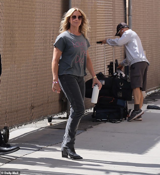 Sarah McLachlan arrives at the El Capitan Theatre to record the  'Jimmy Kimmel Live' show on Tuesday 23rd September 2025.Jimmy Kimmel is slated to resume taping of his chat show today, Tuesday, after Disney ended his suspension.The 'Jimmy Kimmel Live' show was taken off the air after Kimmel made jokes relating to Charlie Kirk's death that appeared to upset Donald Trump and the  FCC (Federal Communications Commission).