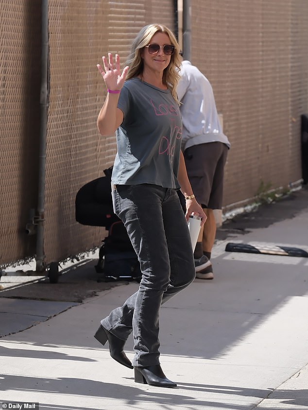 Sarah McLachlan arrives at the El Capitan Theatre to record the  'Jimmy Kimmel Live' show on Tuesday 23rd September 2025.Jimmy Kimmel is slated to resume taping of his chat show today, Tuesday, after Disney ended his suspension.The 'Jimmy Kimmel Live' show was taken off the air after Kimmel made jokes relating to Charlie Kirk's death that appeared to upset Donald Trump and the  FCC (Federal Communications Commission).