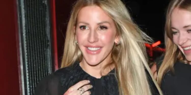 Ellie Goulding stuns in black shorts and heels as she goes public with new actor boyfriend Beau Minniear