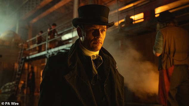 Ivana explained that she had created character of the Sean Rafferty, a handsome brewery foreman played by James Norton (pictured), to provide 'the conflict and the passion that makes a story interesting'
