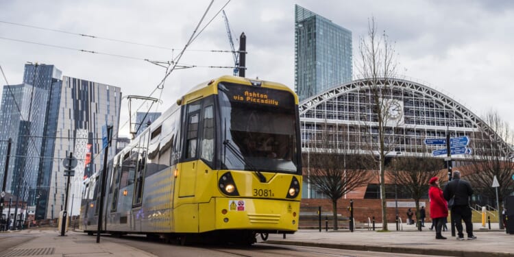 Masked man gassed trams in major UK city three times with highly flammable vapour during bizarre spree