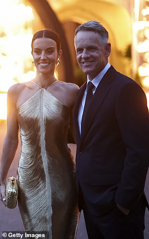 Captain Luke Donald of Team Europe and wife Diane