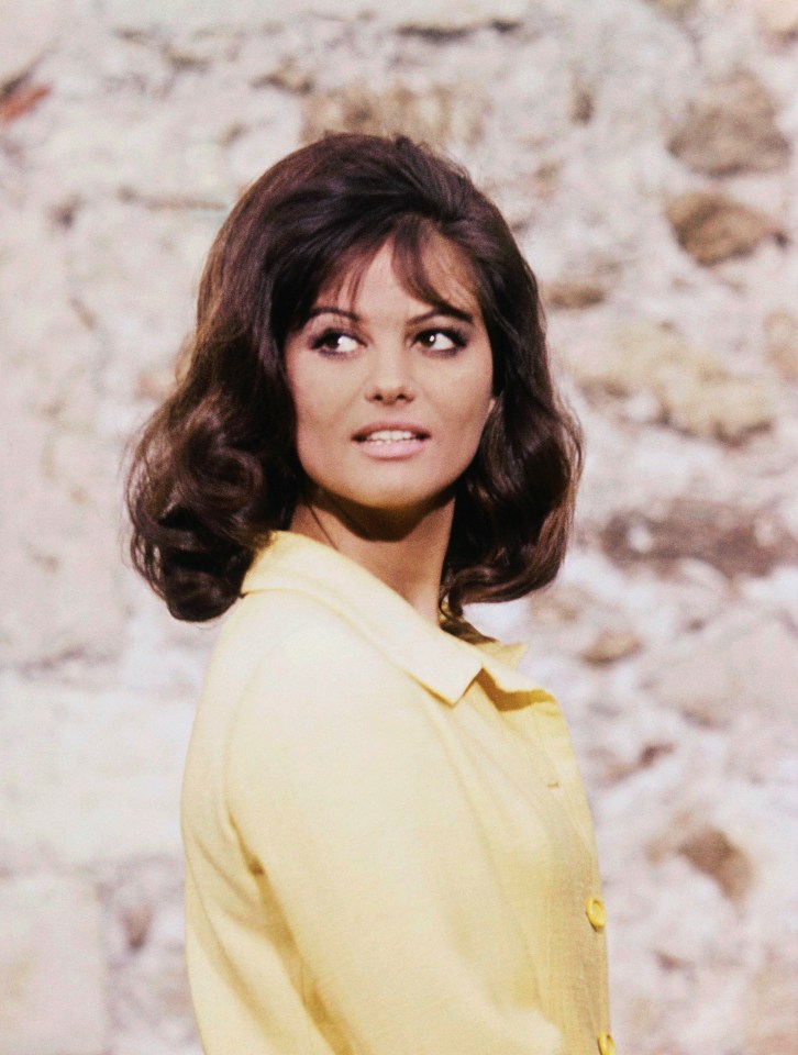 Actress Claudia Cardinale in 1965.