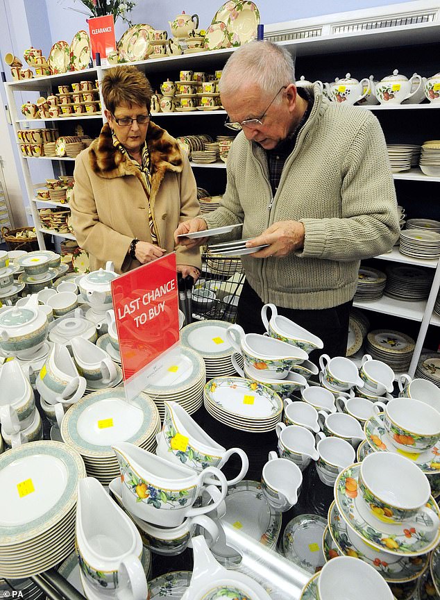 Wedgwood continued to produce its high-end, hand-painted and limited-edition pieces at its factory in Barlaston, Staffordshire, but after the company plunged into the red in 2023 with a £1.4 million loss
