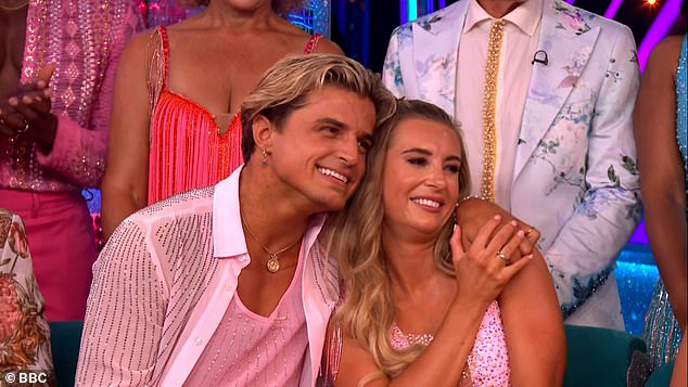Dani appeared on Saturday's launch show where it revealed she had been partnered with Nikita Kuzmin , 27, but it was pre-recorded before her accident took place