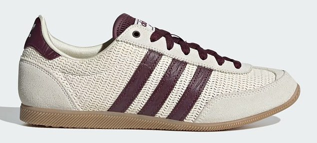 Adidas's Japan shoes with a bold stripe will also liven up basics such as blazers and denims