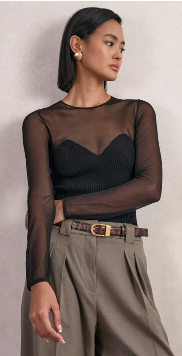 Sheer dressing is going nowhere this season. Chic and subtle really does go a long way