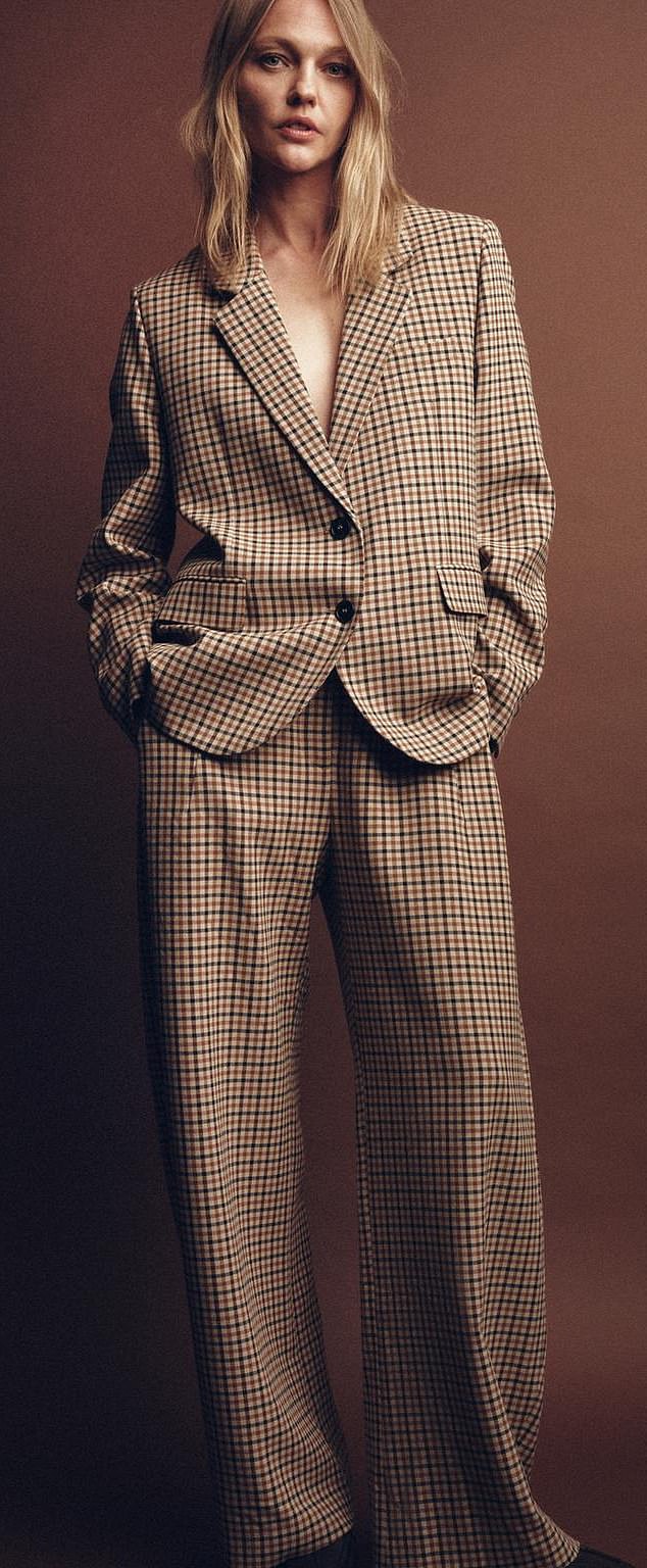 These check trousers from Zara are a good high-street find and come with a matching blazer