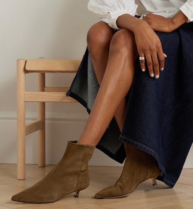Then there are boots. These suede brown ones have gone straight on to my wish list