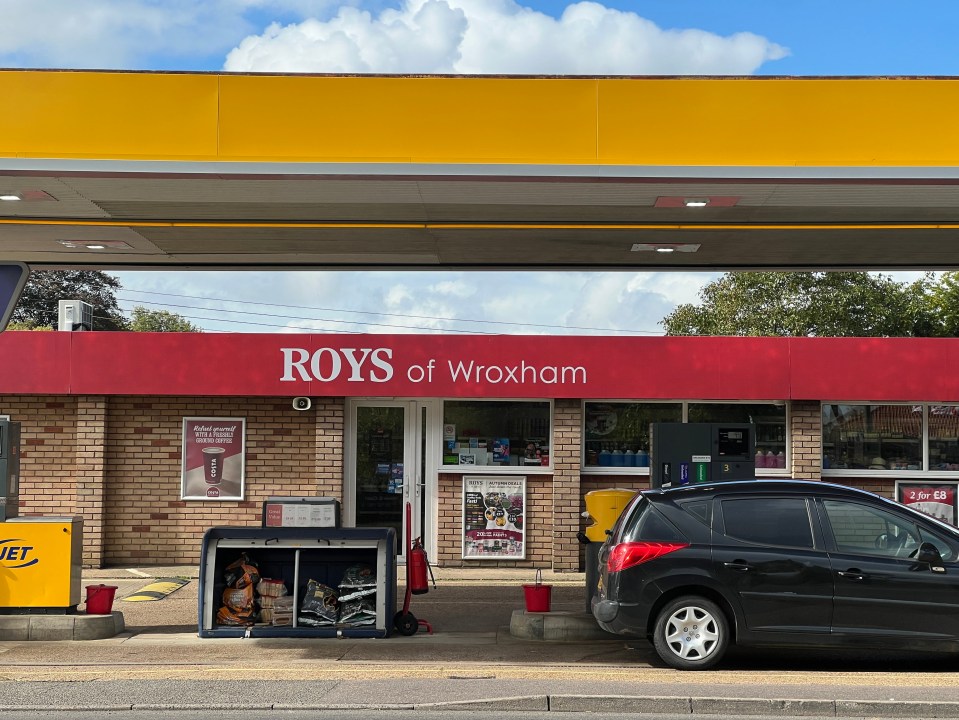 Roy's of Wroxham fuel station and convenience store.