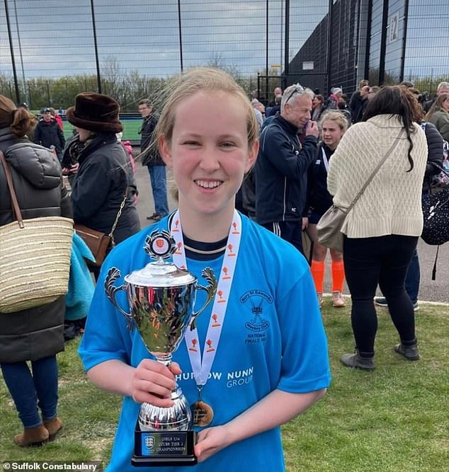 The teenager was described by her family as a 'keen sports person, excelling in hockey, tchoukball, fitness training and more recently rugby'