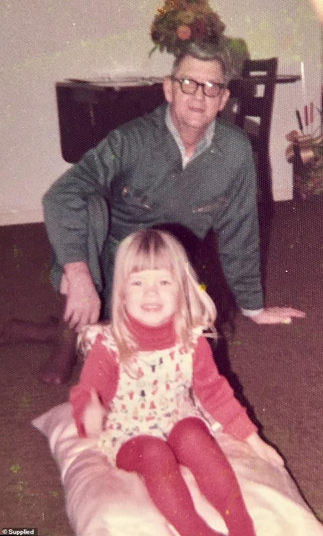 In the distance, she saw a man in his thirties next to a shiny 1960s truck. It was her grandfather who had died when she was ten. 'Do you want to keep going towards God?' he asked her