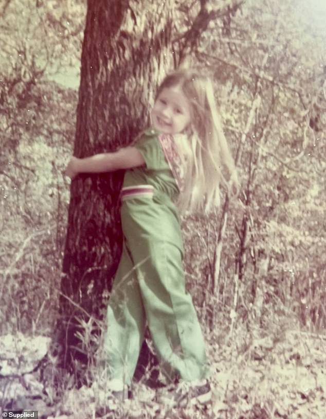 'The minute I left my body, I just felt total clarity and so much smarter than I'd ever been. There was no pain, just peace,' said Tricia (pictured as a child)
