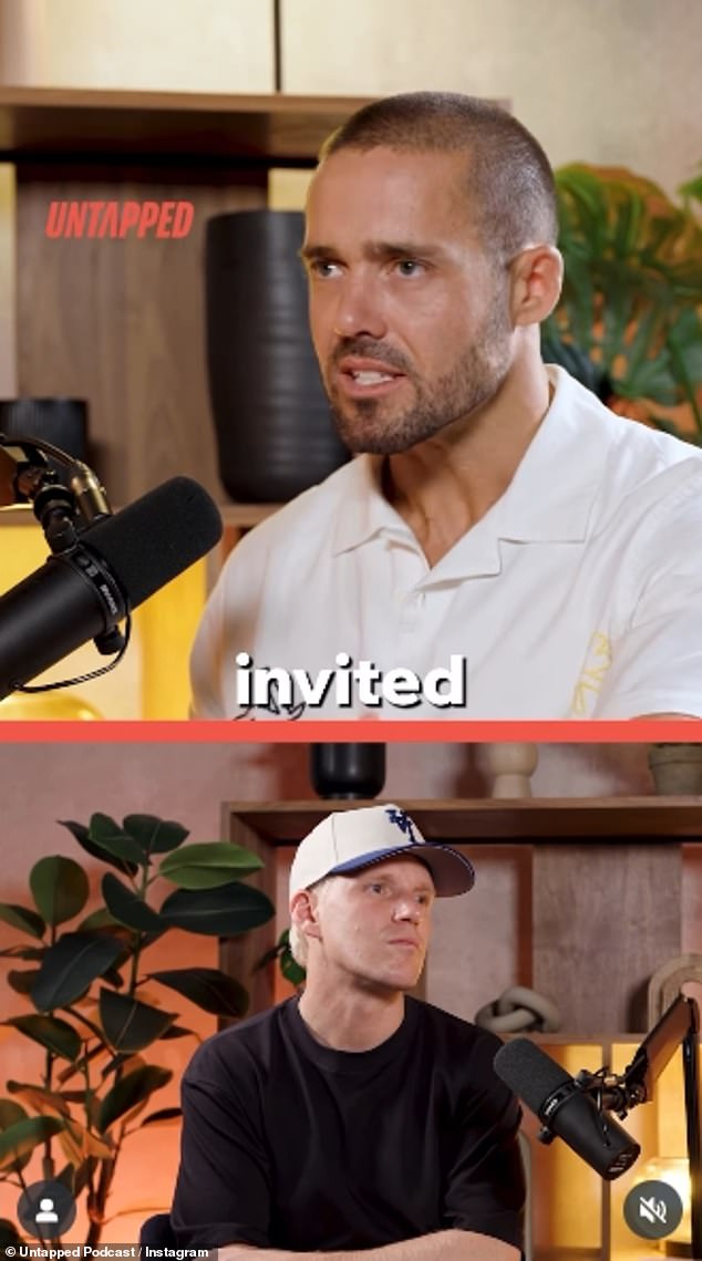 Spencer, 37, who completed 30 marathons in 30 days across the Jordanian desert last year, revealed on his Untapped podcast that he, in fact, 'wasn't invited'