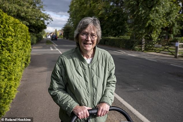 Helen Hill, 70, said she could not see 'one single advantage' and said her son would be moving out of the village
