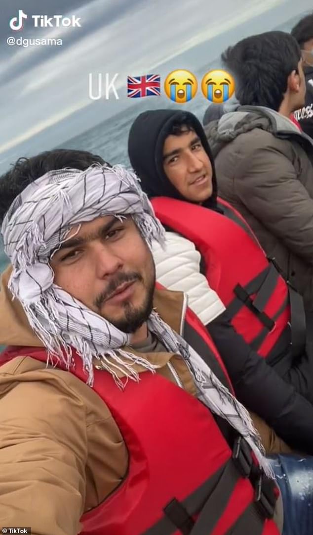 He travelled 5,000 miles from Kabul to Britain in 2022, brazenly filming his arrival on a dinghy and sharing with his social media followers