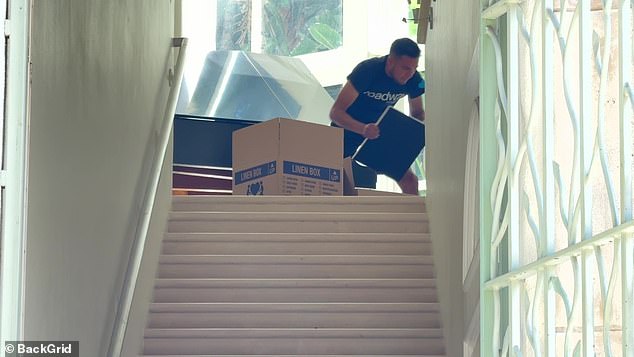 The home was searched for traces of blood, though it's unclear if any was found