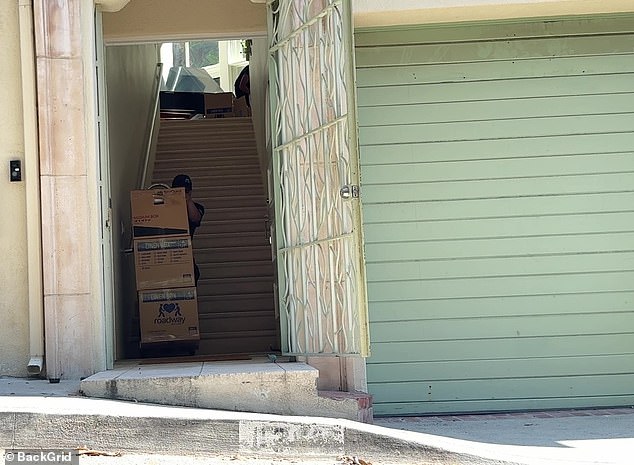 It's unclear if police plan to return to the property to conduct further tests