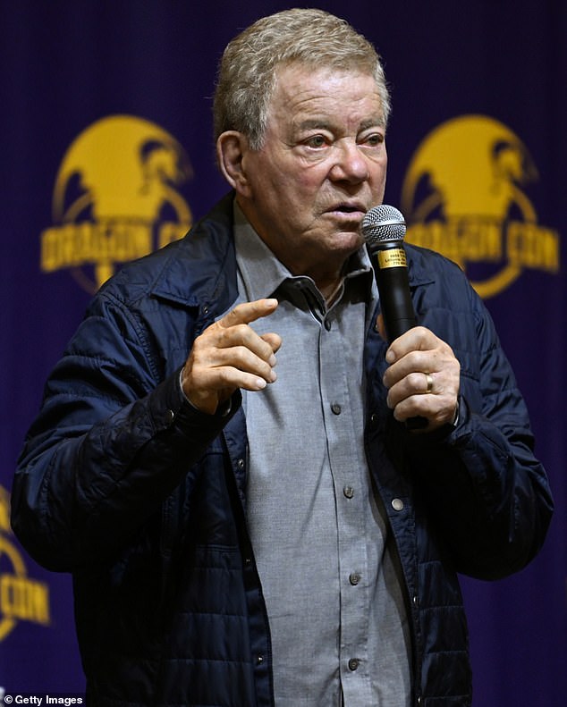 Shatner still has multiple acting projects in the pipeline and appears at fan events, including a panel at Dragon Con in Atlanta only last month (pictured)