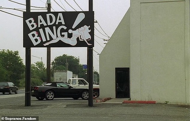 Bada Bing! (pictured) was a strip joint in beloved American mafia series The Sopranos