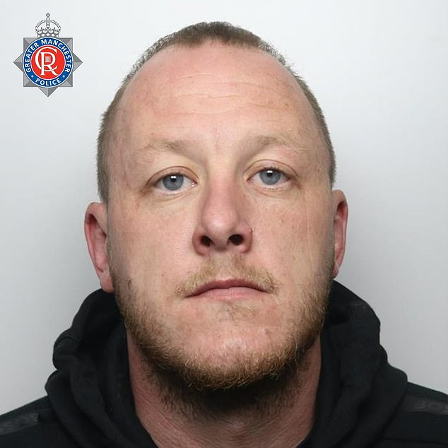 In one violent episode, reveller Robert Harris nearly died and was left a quadriplegic after he was pushed down the stairs by drunken thug Niall Peak (pictured)