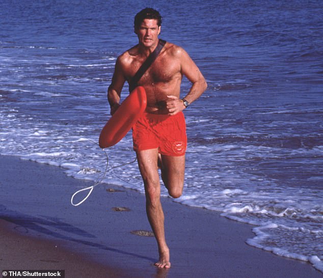 David Hasselhoff was the longest-running actor in the show, appearing in more than 200 episodes over 10 seasons (pictured in 1989)