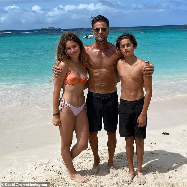 He married Dancing With the Stars host Brooke Burke in 2011, and the two have two children together (pictured). The couple divorced in 2020