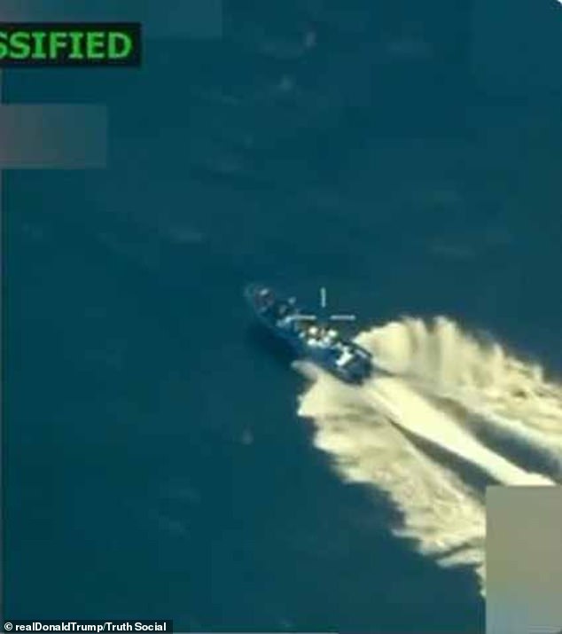 This was the third vessel that was attacked by the US. Colombia's president insisted that it was not carrying drug traffickers