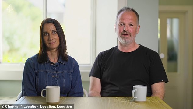 Claire and Mark said they were very disappointed to have missed out on the home - but still ended the show with an accepted offer on another property