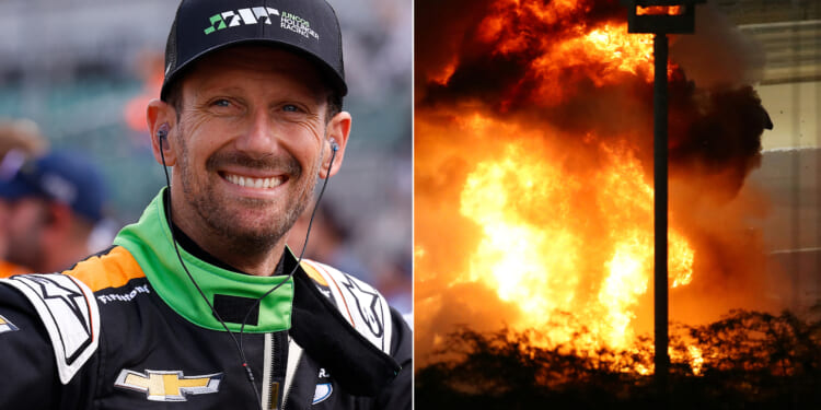 Romain Grosjean, 39, to drive F1 car for first time since horrifying 2020 crash… with special helmet a sweet nod to kids